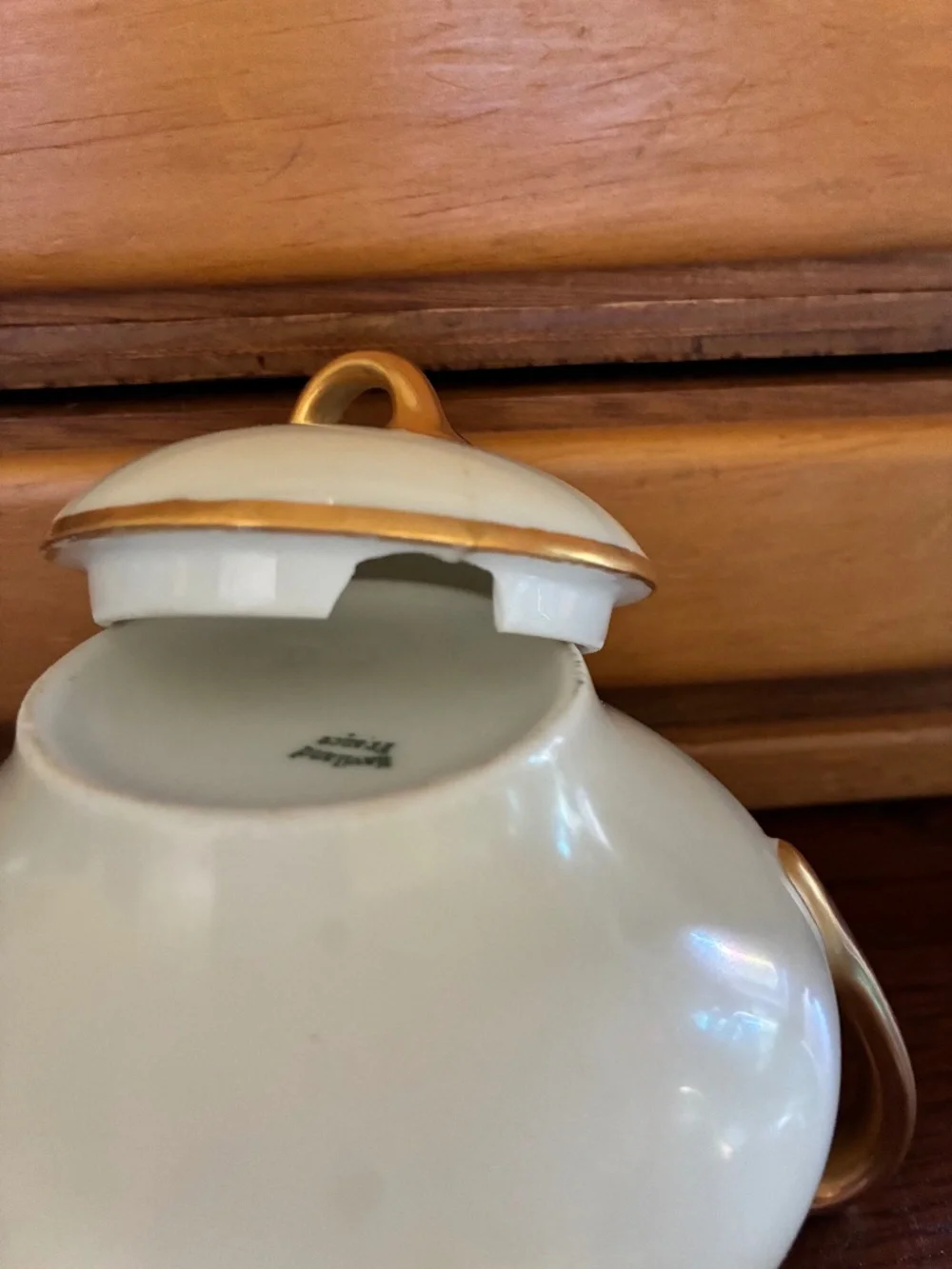 Haviland France creamer/sugar bowl